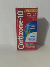 Load image into Gallery viewer, Cortizone-10 1% Hydrocortisone Anti Itch Cream for Eczema and Bug Bite Relief, Maximum Strength, 2 oz