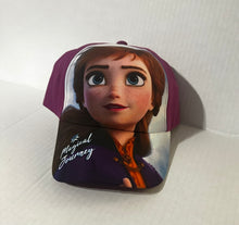 Load image into Gallery viewer, Disney Girls Baseball Cap, Frozen II for Girls Age 4-7