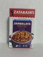 Load image into Gallery viewer, Zatarain's One Pot Reduced Sodium Jambalaya Long Grain Rice Mix 8 oz box