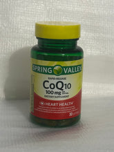 Load image into Gallery viewer, Spring Valley Rapid-Release CoQ10 Dietary Supplement, 100 mg, 30 Count