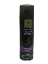 Load image into Gallery viewer, Spa Luxury Super Hold Professional Hair Spray, 6 oz.