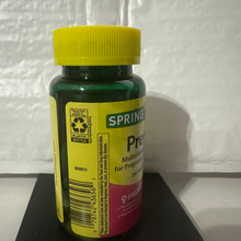 Load image into Gallery viewer, Spring valley Prenatal multivitamin/multimineral for pregnant or nursing women 100 tablets