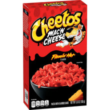 Load image into Gallery viewer, Cheetos Mac 'N Cheese, Flamin' Hot Flavor, 5.6 oz Box 160g