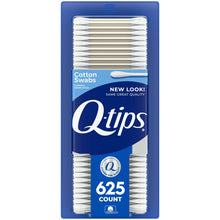 Load image into Gallery viewer, Q-tips Cotton Swabs Original 625 Count
