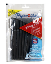Load image into Gallery viewer, Paper Mate Write Bros Medium Ballpoint Pens, 8-ct. Packs