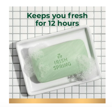 Load image into Gallery viewer, Irish Spring Aloe Mist Deodorant Bar Soap for Men, All Skin Types, 3.7 Ounce, 4 Bar Pack