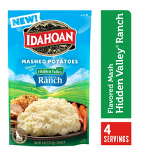 Load image into Gallery viewer, Idahoan Mashed Potatoes seasoned with Hidden Valley Original Ranch , 4 oz