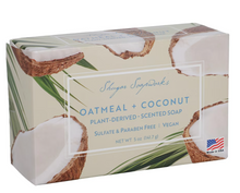 Load image into Gallery viewer, Shugar Soapworks Venezia Oatmeal & Coconut Soap, 5-oz.