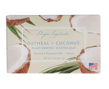 Load image into Gallery viewer, Shugar Soapworks Venezia Oatmeal & Coconut Soap, 5-oz.