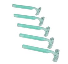 Load image into Gallery viewer, Assured Women's 3-Blade Disposable Razors, 5-ct.