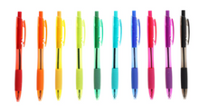 Load image into Gallery viewer, Inc. ClipClicks Colorful Ballpoint Pens, 10-ct.