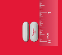 Load image into Gallery viewer, Tylenol Extra Strength Pain Relief Caplets with Acetaminophen, Travel Size, 10 Ct