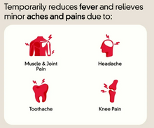 Load image into Gallery viewer, Tylenol Extra Strength Pain Relief Caplets with Acetaminophen, Travel Size, 10 Ct