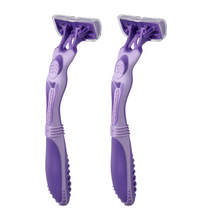 Load image into Gallery viewer, Assured Women's 6-Blade Disposable Razors, 2-ct.