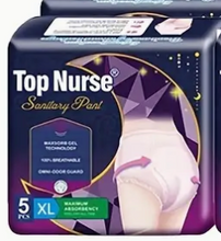 Load image into Gallery viewer, Overnight Menstrual Pads - Disposable, Leakproof, Breathable Cotton Panties for Comfort & Confidence XL/M/L