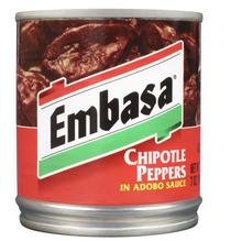 Load image into Gallery viewer, EMBASA Chipotle Peppers in Adobo Sauce, Shelf Stable, 7 oz Steel Can
