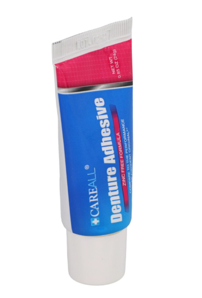CareALL Extra Strength Holding Power Denture Adhesive, 0.85-oz.