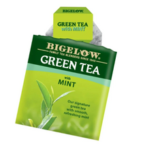 Load image into Gallery viewer, Bigelow Green Tea with Mint Tea Bags 20 Ct 20 ct