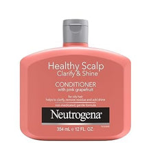 Load image into Gallery viewer, Neutrogena Healthy Scalp Clarify & Shine Shampoo with Pink Grapefruit, 12 Fl Oz