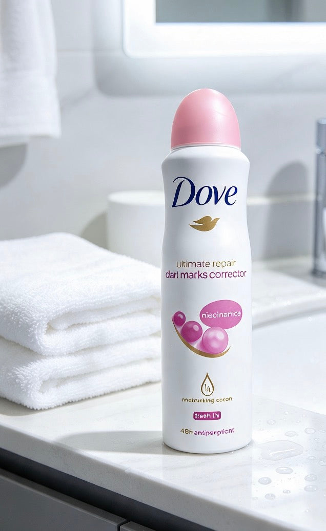 DOVE ULTIMATE REPAIR DARK MARKS CORRECTOR SPRAY FRESH LILY 135ML