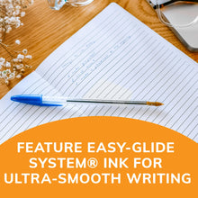 Load image into Gallery viewer, BIC Cristal Xtra Smooth Ballpoint Pen, Medium Point, 1.0 mm, Blue Ink, 10 Count