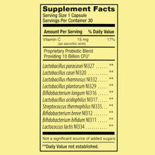 Load image into Gallery viewer, Spring Valley Extra-Strength Probiotic Vegetable Capsules, 30 Count