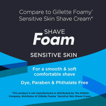 Load image into Gallery viewer, Equate Shave Foam, Sensitive Skin, 10 oz