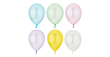 Load image into Gallery viewer, 9" Assorted Pearl Mix Latex Balloons, 20 Pieces, by Way To Celebrate