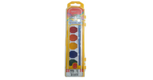 Load image into Gallery viewer, Cra-Z-Art Washable Watercolor Paints with Brush, Multicolor Set