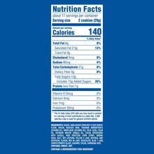 Load image into Gallery viewer, OREO Toffee Crunch Creme with Sugar Crystals Chocolate Sandwich Cookies, Family Size, 17 oz