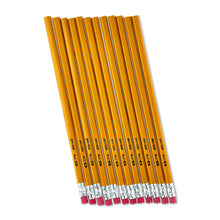 Load image into Gallery viewer, Pen+Gear Unsharpened Wood Pencils, #2 HB Lead, Yellow, 12 Count