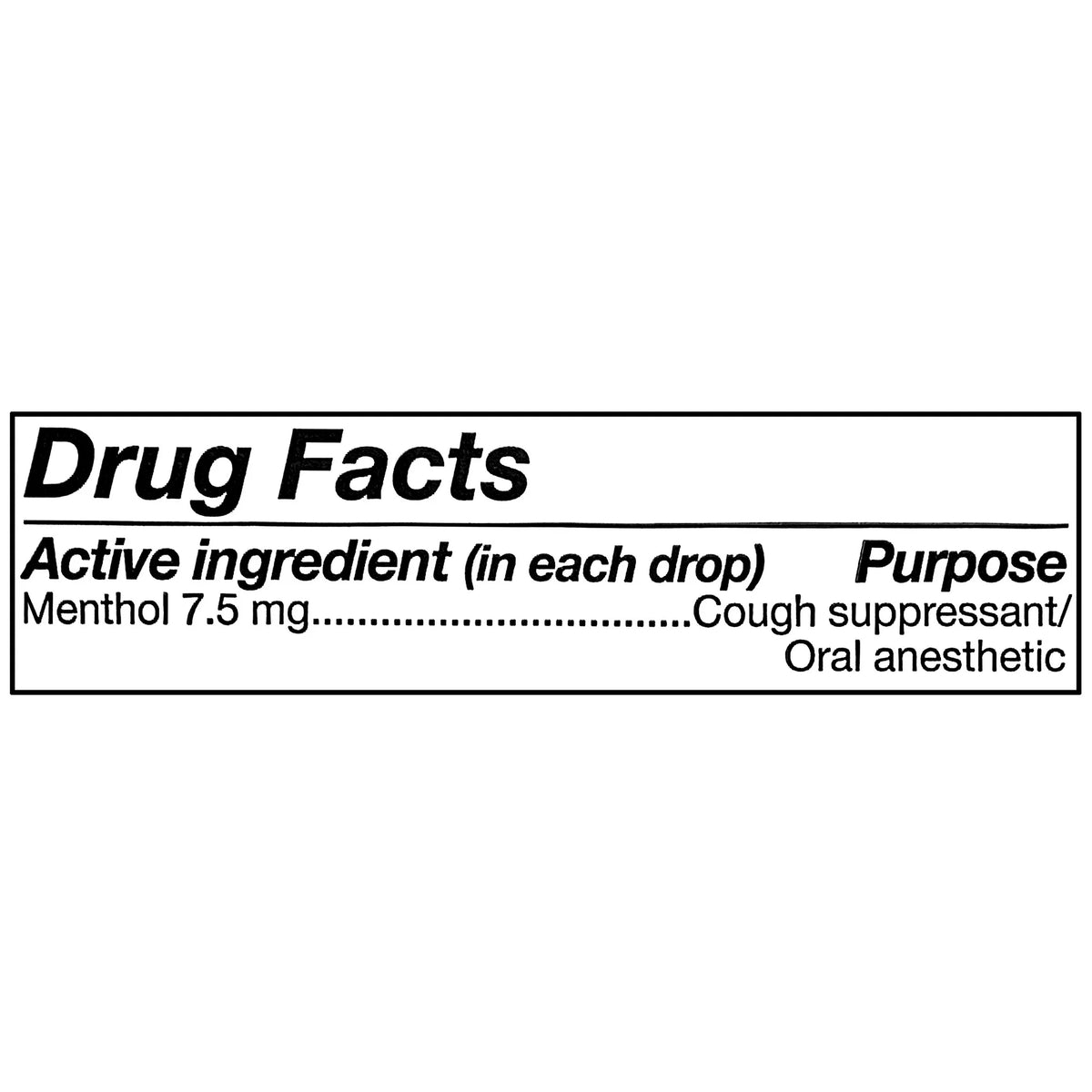 Equate Sore Throat and Cough Relief Honey Lemon Cough Drops with Menthol, 7.5mg, 30 Count