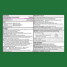 Load image into Gallery viewer, Equate Daytime Severe Cold and Flu Relief, Green Tea and Honey Lemon Flavors, 6 Packets