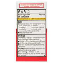 Load image into Gallery viewer, Equate Extra Strength Acetaminophen Pain Reliever Caplets for Body Aches & Pains, 500 mg, 40 Count