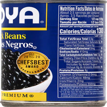 Load image into Gallery viewer, Goya Black Beans, 15.5-oz. Cans