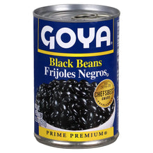 Load image into Gallery viewer, Goya Black Beans, 15.5-oz. Cans