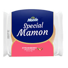 Monde Special Mamon Strawberry Cream Filling