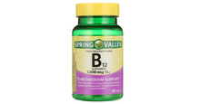 Load image into Gallery viewer, Spring Valley B12, 1000mcg 60 tablets