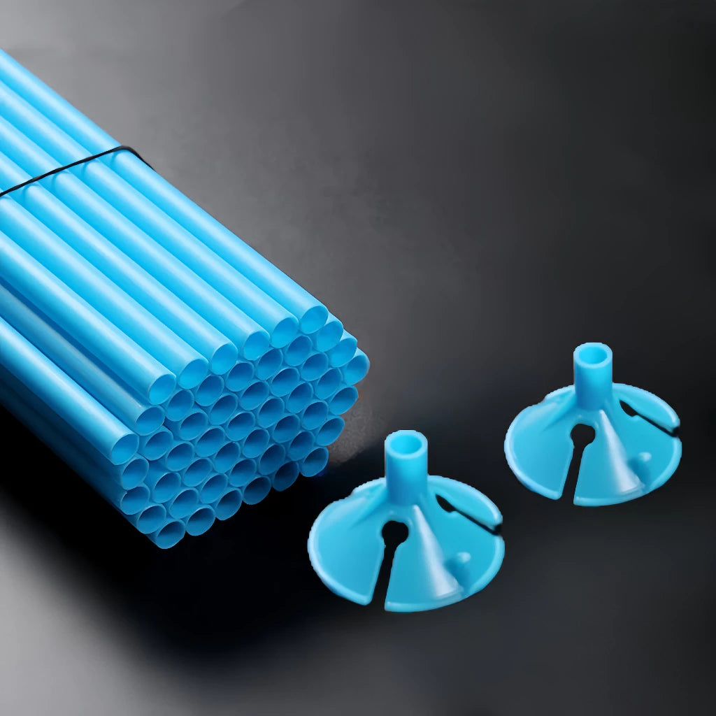 40CM Balloon Stick /sky blue