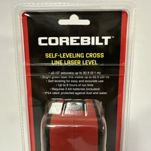 Load image into Gallery viewer, Corebilt Self Leveling Cross Line Laser Level