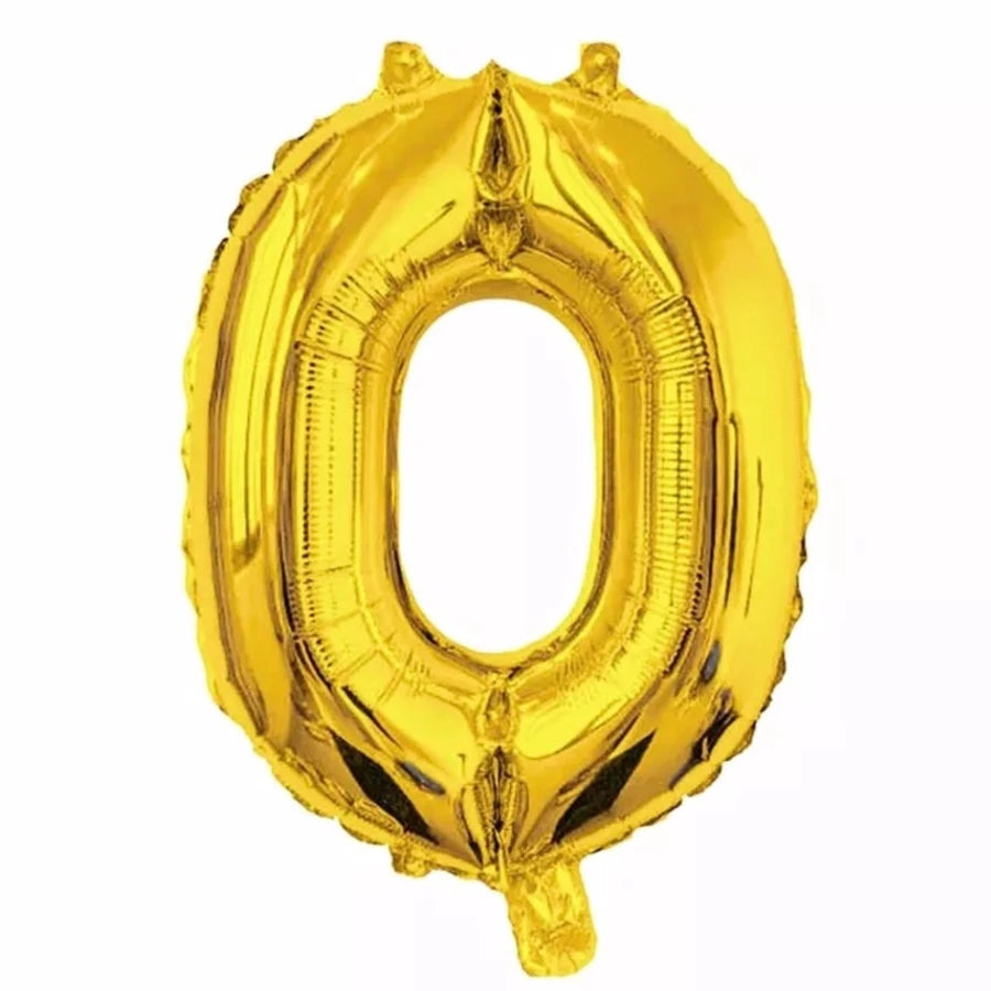 Gold Foil Letter Foil Balloon Letter"O"