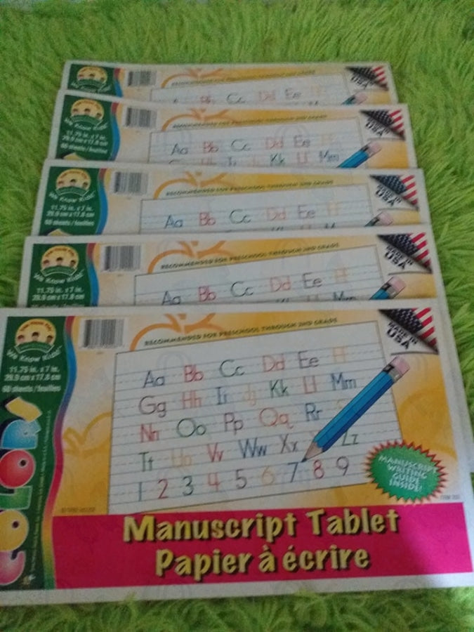 Manuscript Tablet Writing Guide