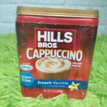 Load image into Gallery viewer, Hills Bros. Instant Cappuccino Mix, Fat Free French Vanilla Cappuccino Mix