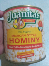 Load image into Gallery viewer, Juanita's Mexican Style Hominy 709g