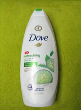 Load image into Gallery viewer, Dove Refreshing Cucumber & Tea Nourishing Body Wash 650ml