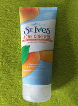 Load image into Gallery viewer, St. Ives Acne Control Face Scrub With Salicylic Acid, Paraben Free, and Oil free 6 oz(170g)