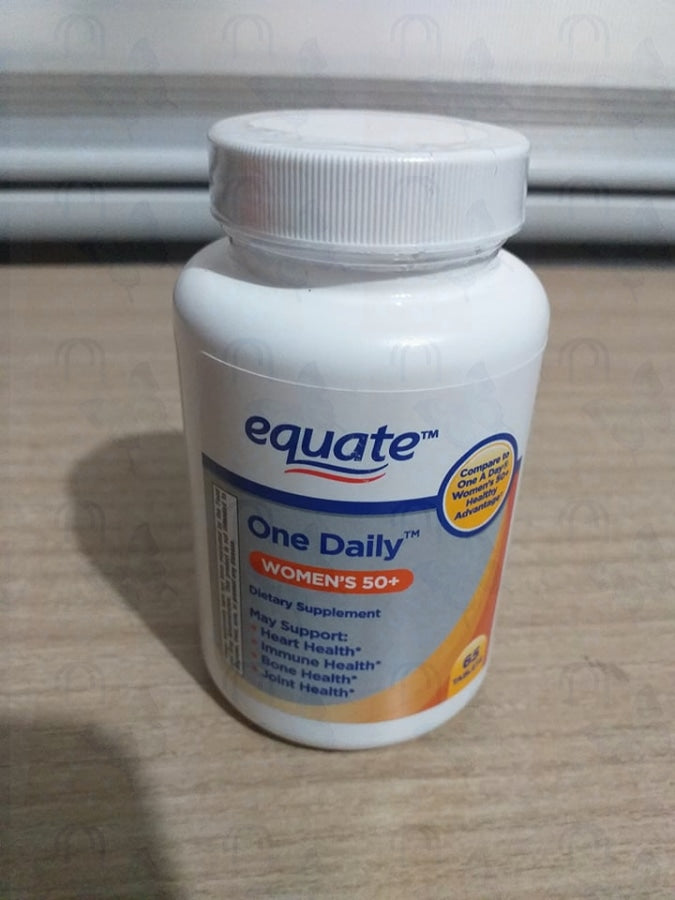 Equate One Daily Vitamin Women 50+ 65 Tablets