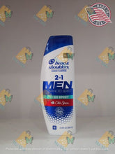 Load image into Gallery viewer, Head & Shoulders Mens 2 in 1 Shampoo and Conditioner, Pure Sport (Old Spice) 380ml