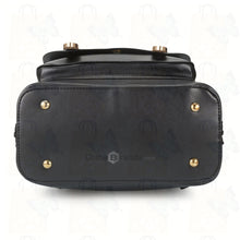 Load image into Gallery viewer, Women Fashionable Backpack Cute Bear Pendant PU Leather Girls Schoolbag Casual Daypack Adjustable Shoulder Straps