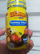 Load image into Gallery viewer, li'l critters multivitamins gummy vites 70 gummies